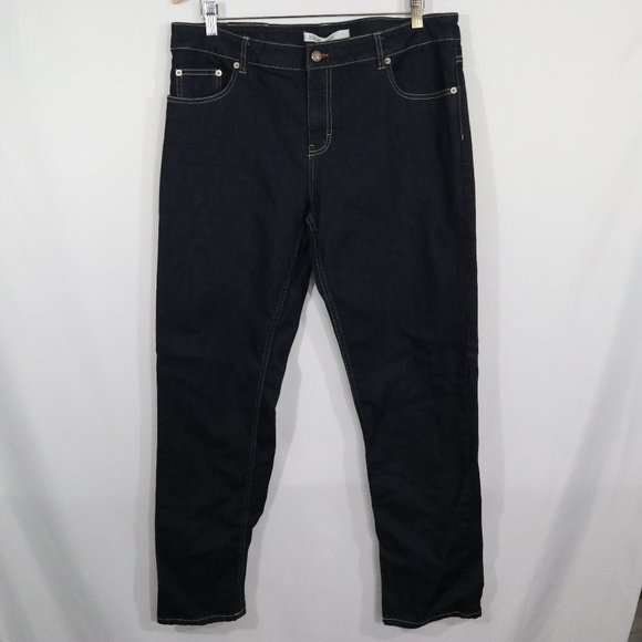 Woolrich Dark Wash Straight Leg Jeans - Picture 1 of 5